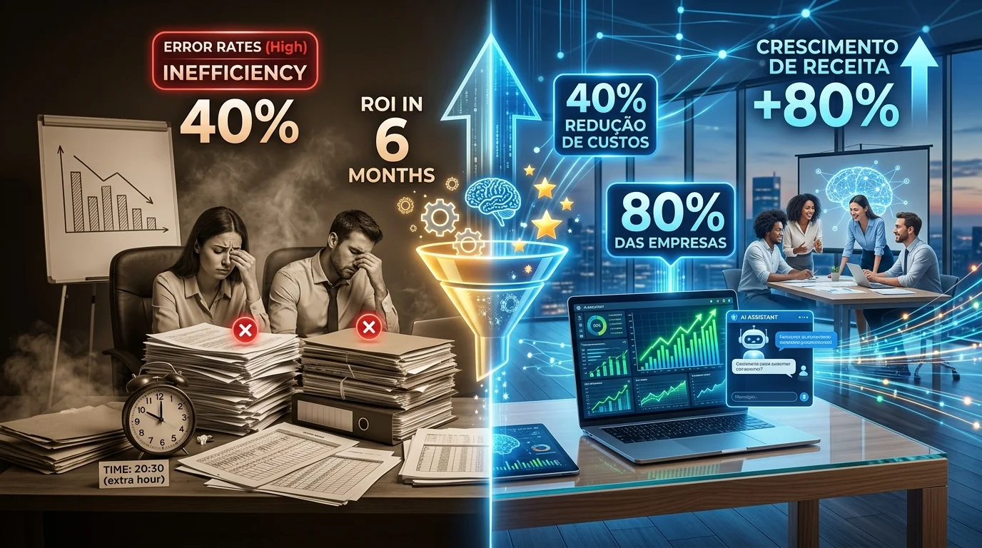 Inteligência Artificial para Empresas em 2026: Guia Completo de Implementação e ROI