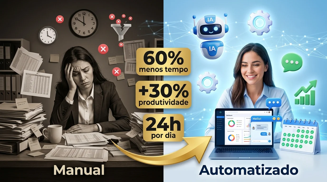 5 Tarefas que Você Deveria Automatizar com IA Hoje (e Está Perdendo Tempo Fazendo na Mão)